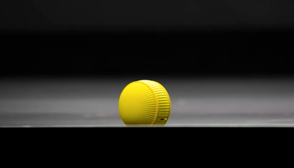 Samsung’s Ballie Personal Companion Photo of a yellow ball